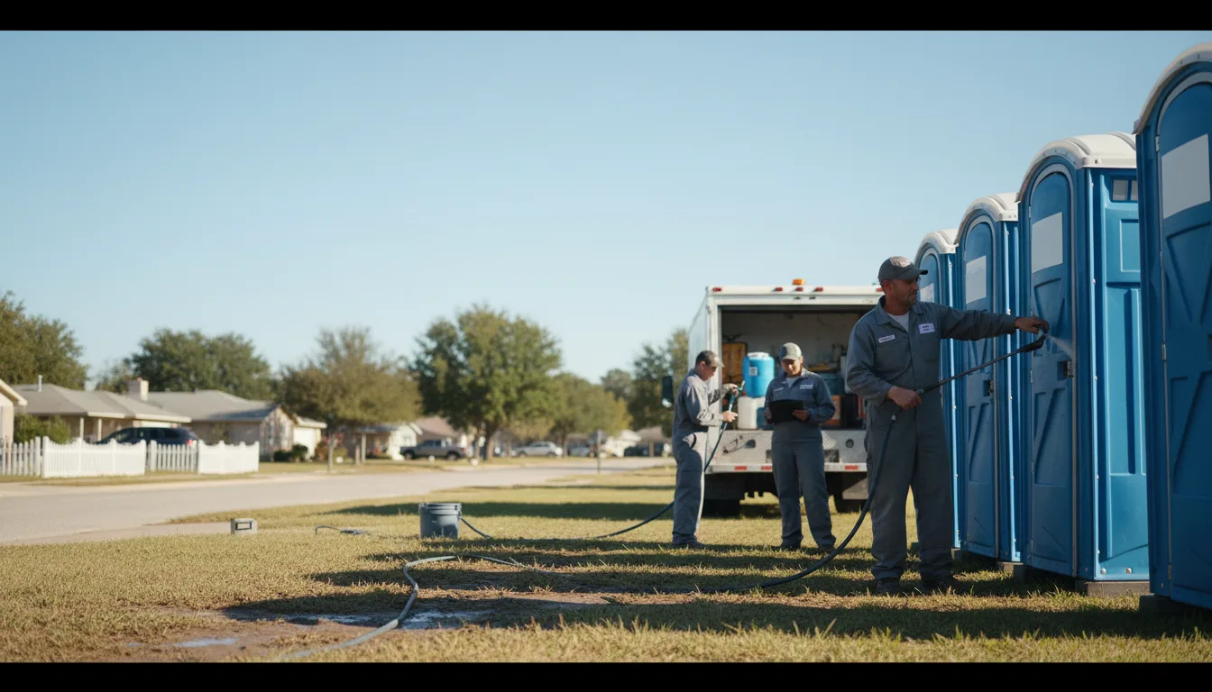 Long-Term Portable Toilet Rental in Bristol, GA near me